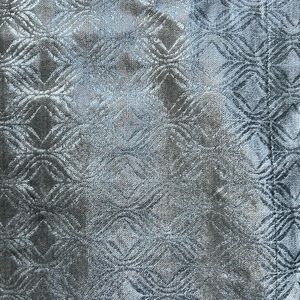 West Elm x Pottery Barn Kids silver Metallic Crib Skirt